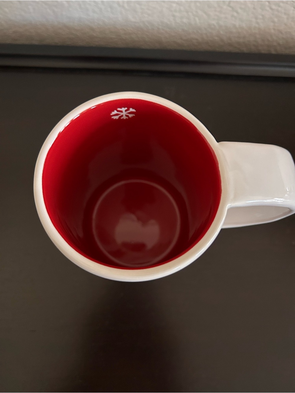 Rae Dunn Hot Cocoa Weather Christmas Mug Red
Interior Snowflake Accent - Picture 6 of 11